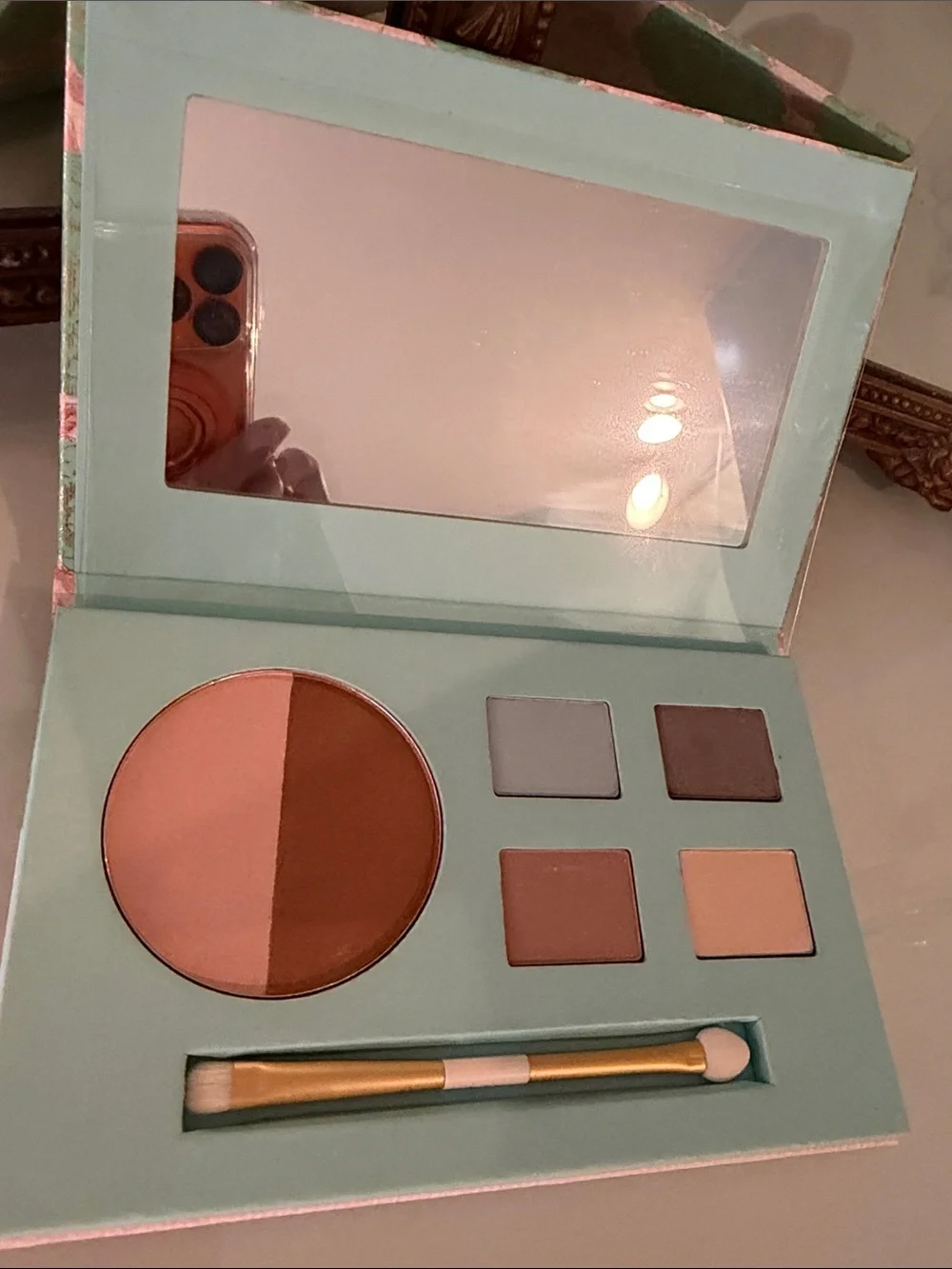 New Old Stock Arbonne Country Garden Eye & Cheek Palette